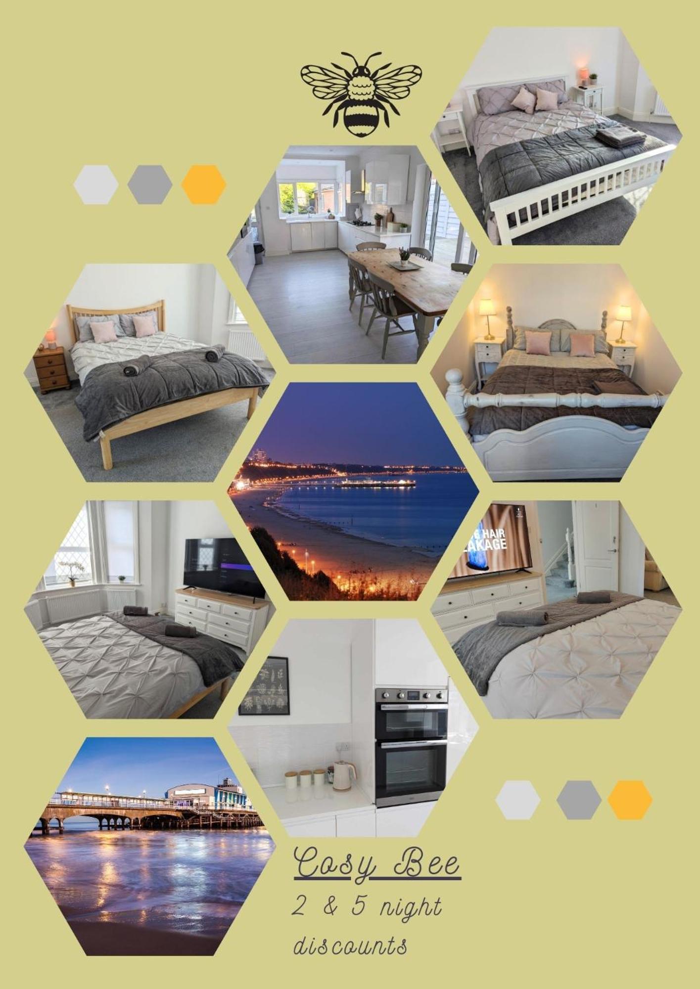 Cosy Bee And Apartment Bournemouth Exterior photo